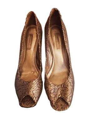 Antonio Melani Open Toe Heels 8.5